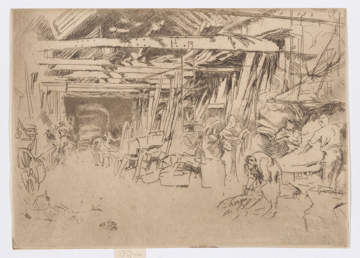 Wheelwright alkotó: James Abbott McNeill Whistler