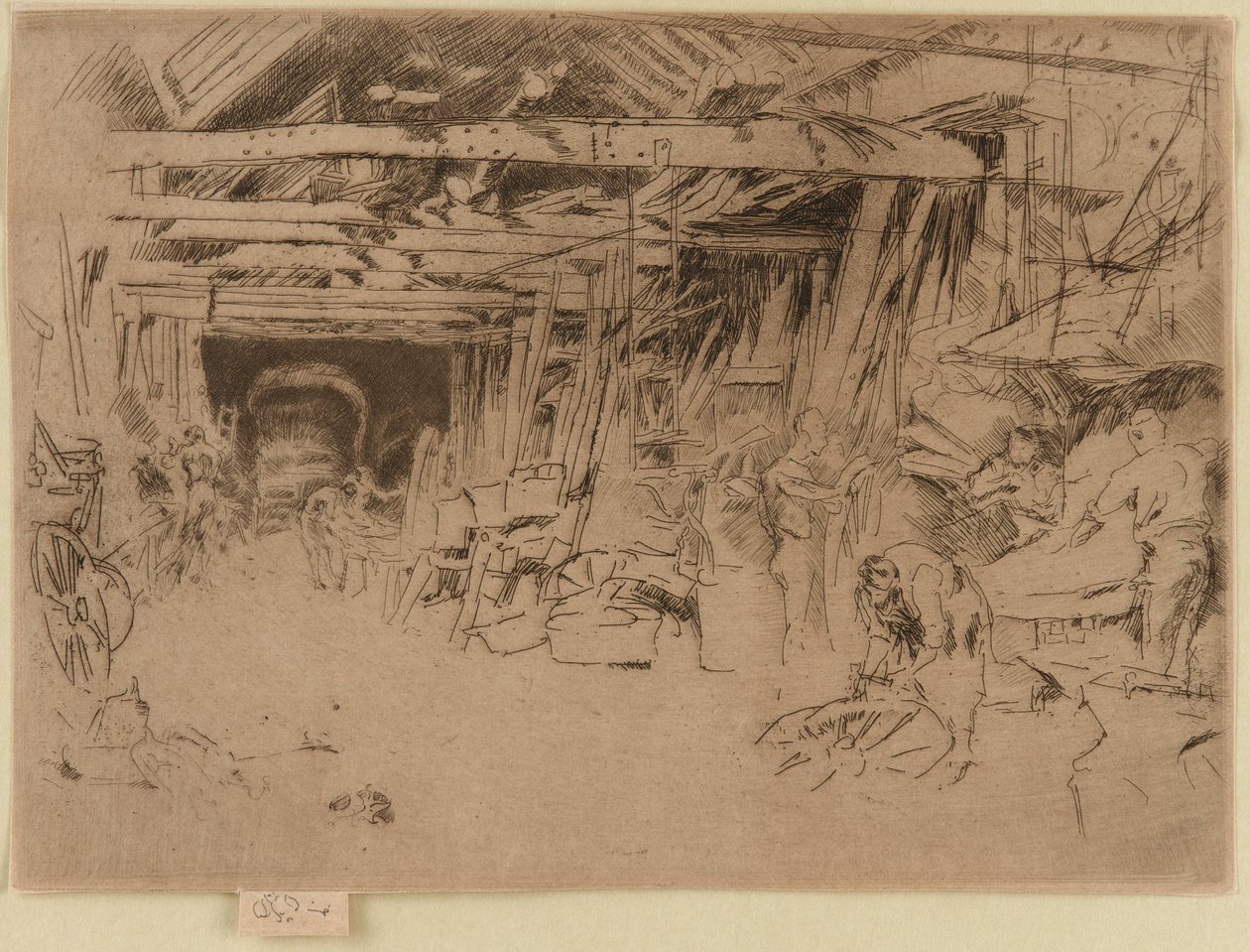 Kerékgyártó, 1879-1880. alkotó: James Abbott McNeill Whistler