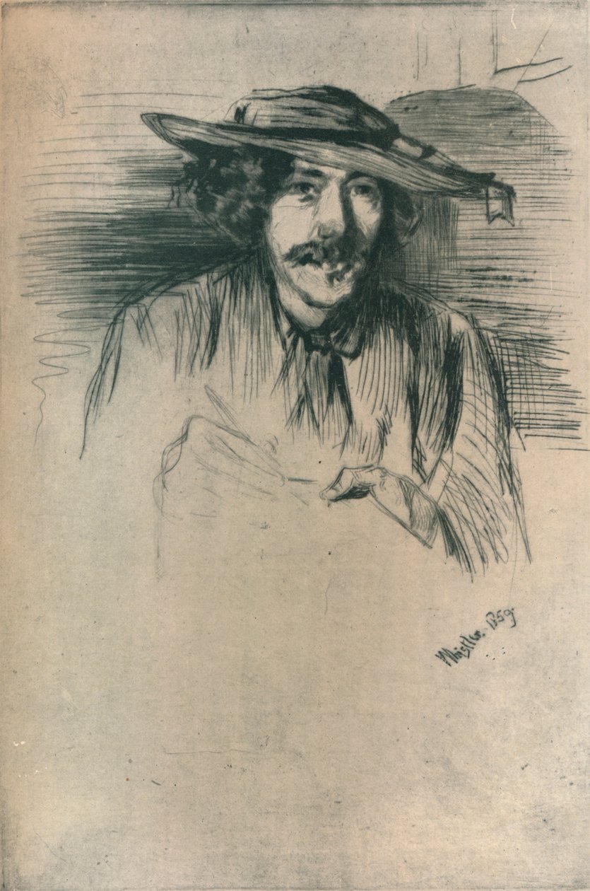 Whistler, 1859, 1904. alkotó: James Abbott McNeill Whistler