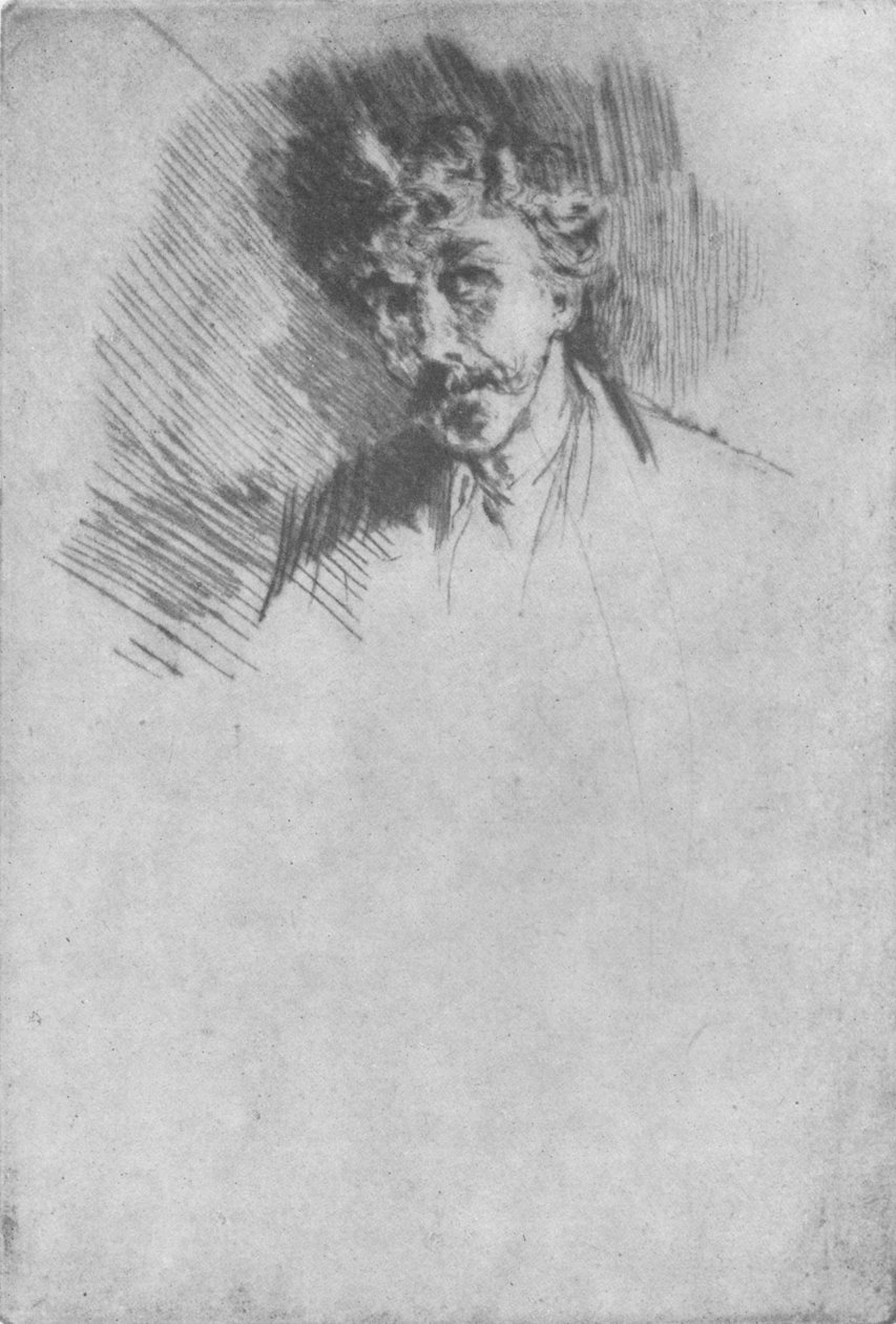 Whistler a fehér zárral, 1879, 1904 alkotó: James Abbott McNeill Whistler
