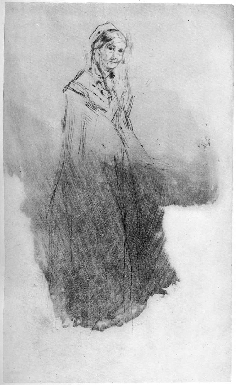 Whistlers anyja, 1904. századi XIX. alkotó: James Abbott McNeill Whistler