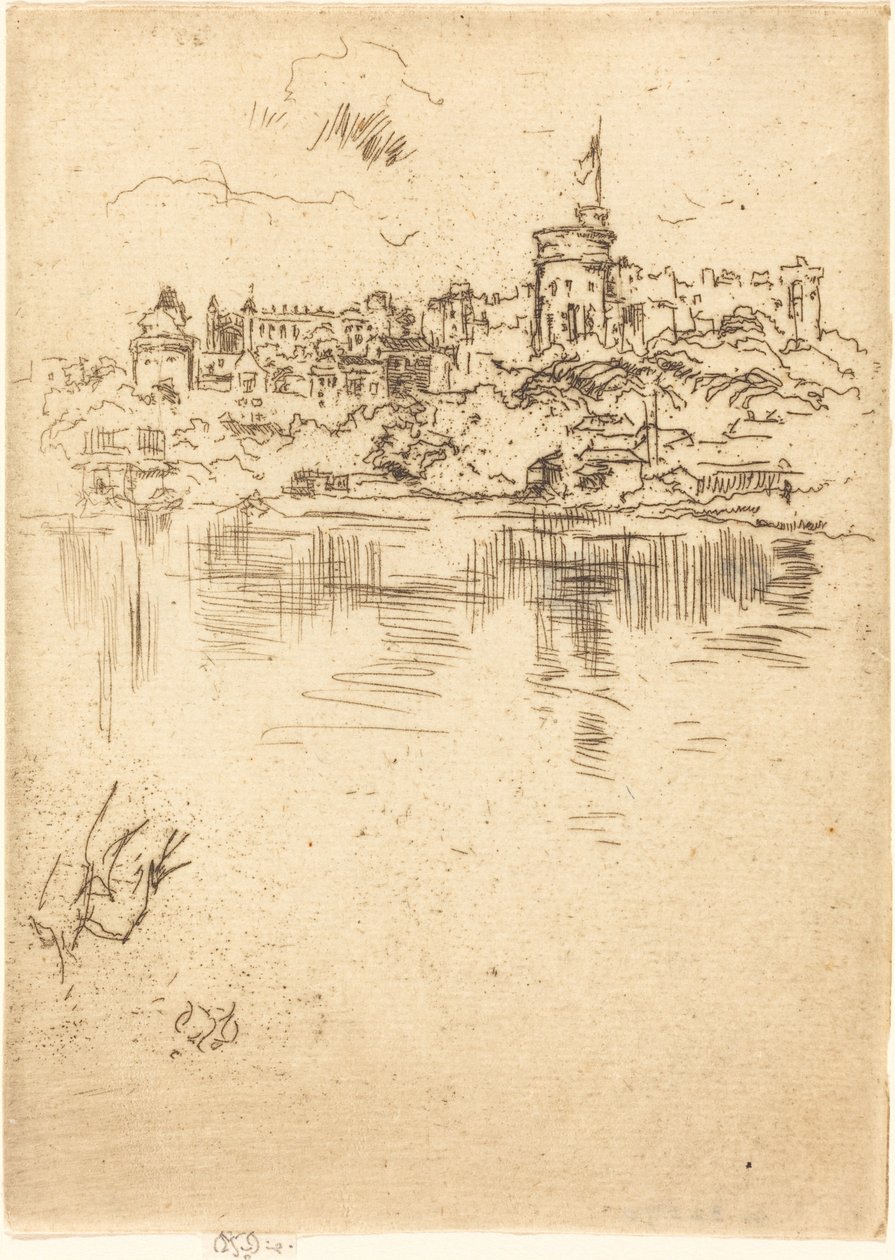 Windsor, 1887. 2. szám. alkotó: James Abbott McNeill Whistler