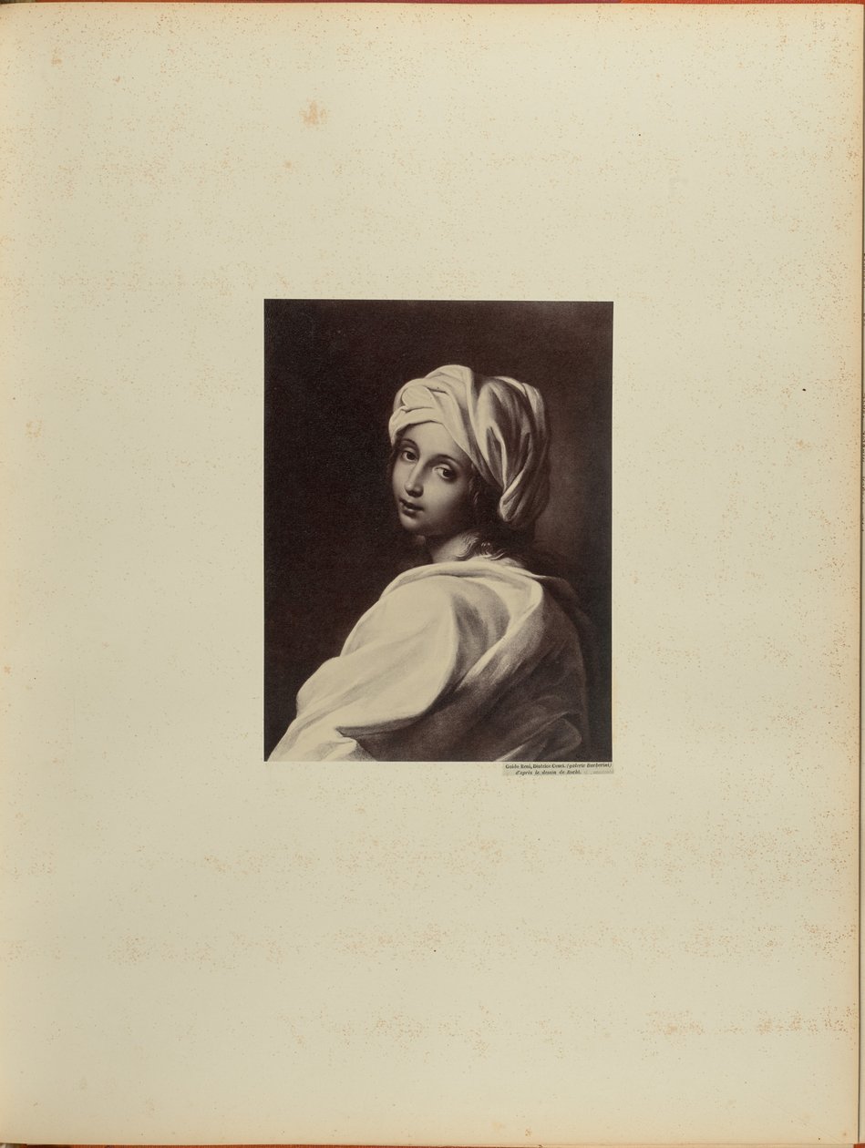 Guido Reni, Beatrice Cenci. (Barberini galéria) Rocchi rajza után. alkotó: James Anderson