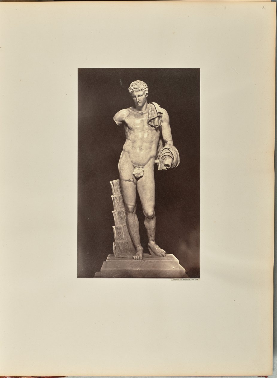 A Belvedere-i Antinous. Vatikán alkotó: James Anderson