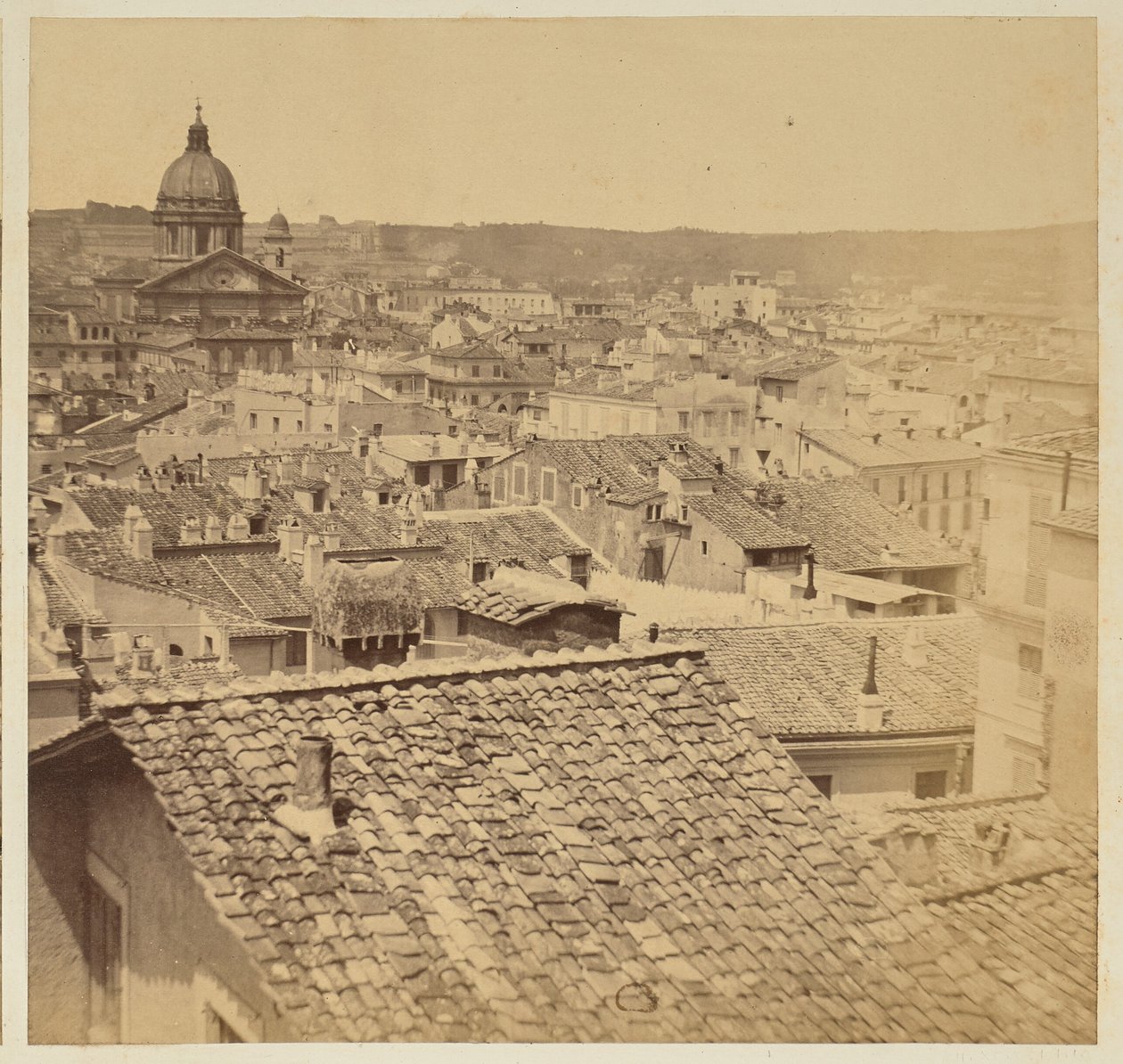 Róma panorámája alkotó: James Anderson