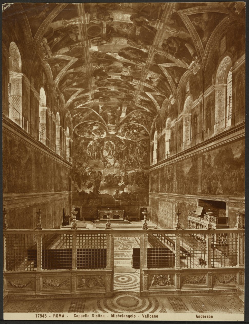 Michelangelo Sixtus-kápolnája alkotó: James Anderson