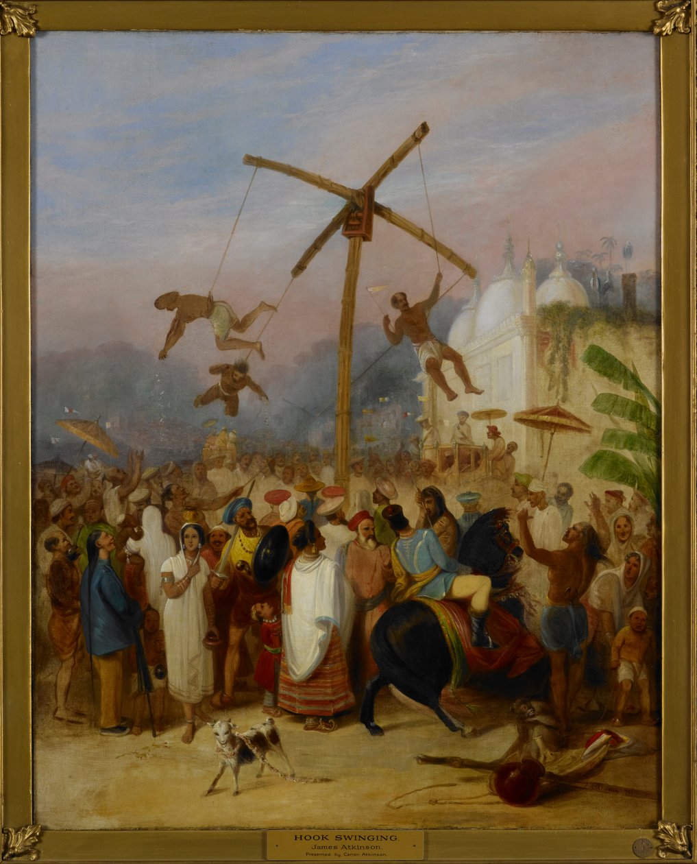Charakpuja, a Hook-lengető fesztivál alkotó: James Atkinson
