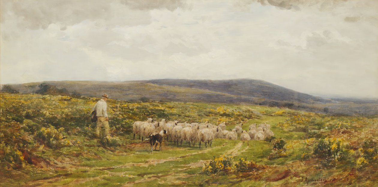 Herefordshire Common, 1860-1900. alkotó: James Aumonier