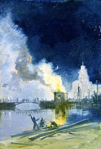 Bristol Burning alkotó: James Baker Pyne