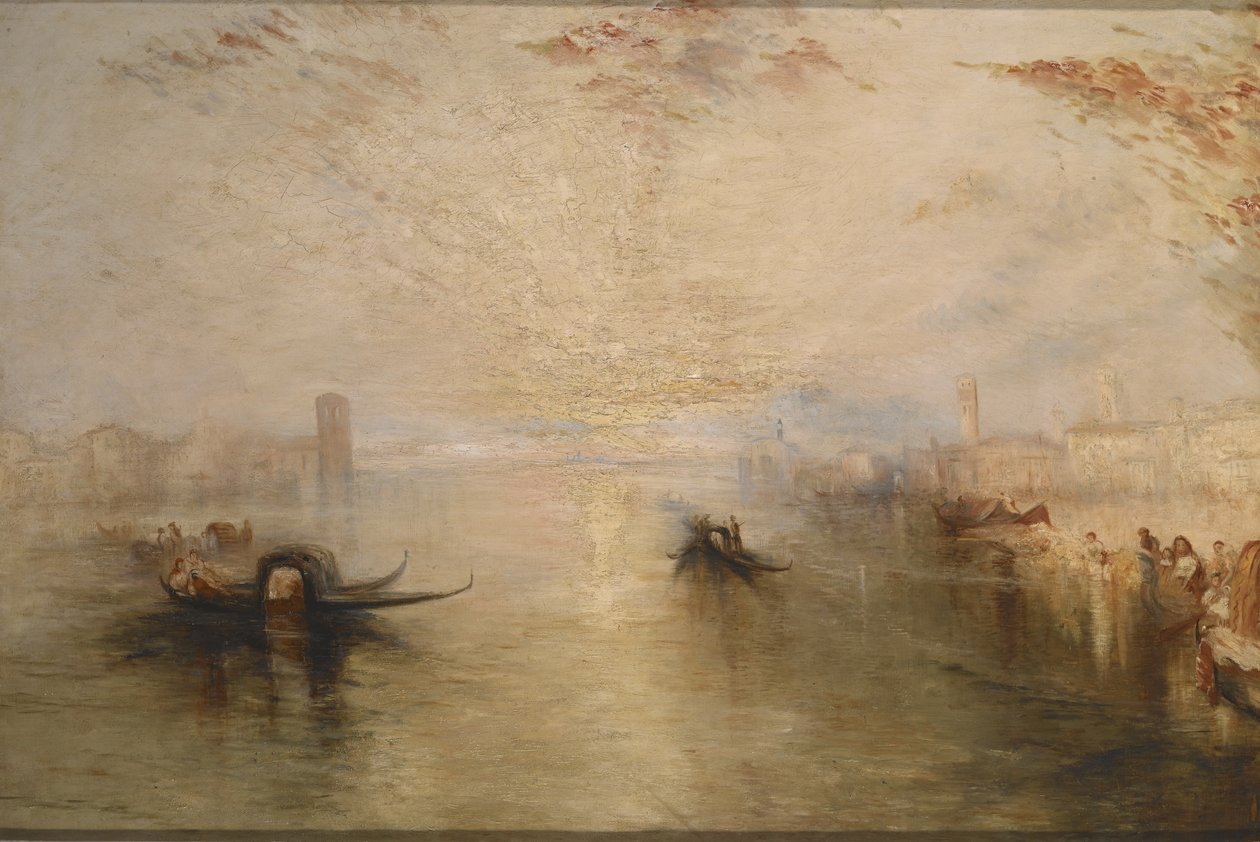 San Benedetto Looking Toward Fusina (Turner után) (olaj, vászon) alkotó: James Baker Pyne