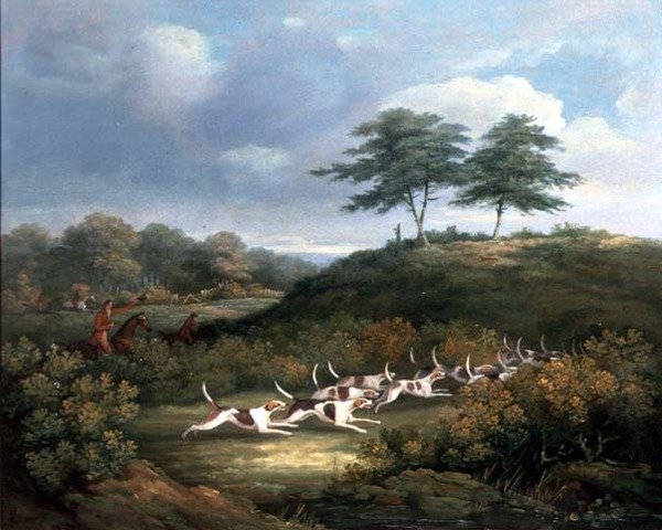 Szakadó borító (olaj, vászon) alkotó: James Barenger