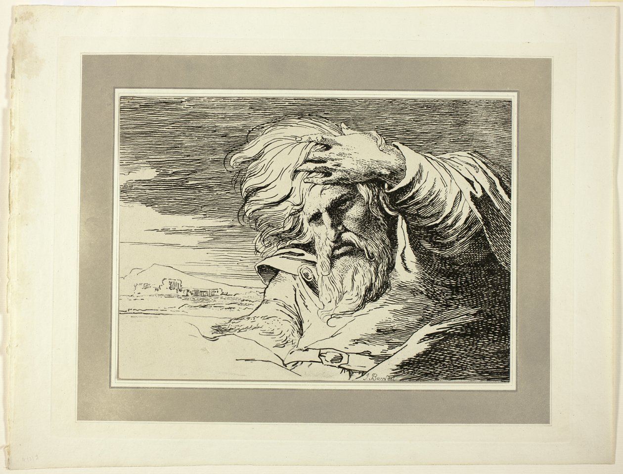 Keleti pátriárka, a Specimens of Polyautography első számából alkotó: James Barry
