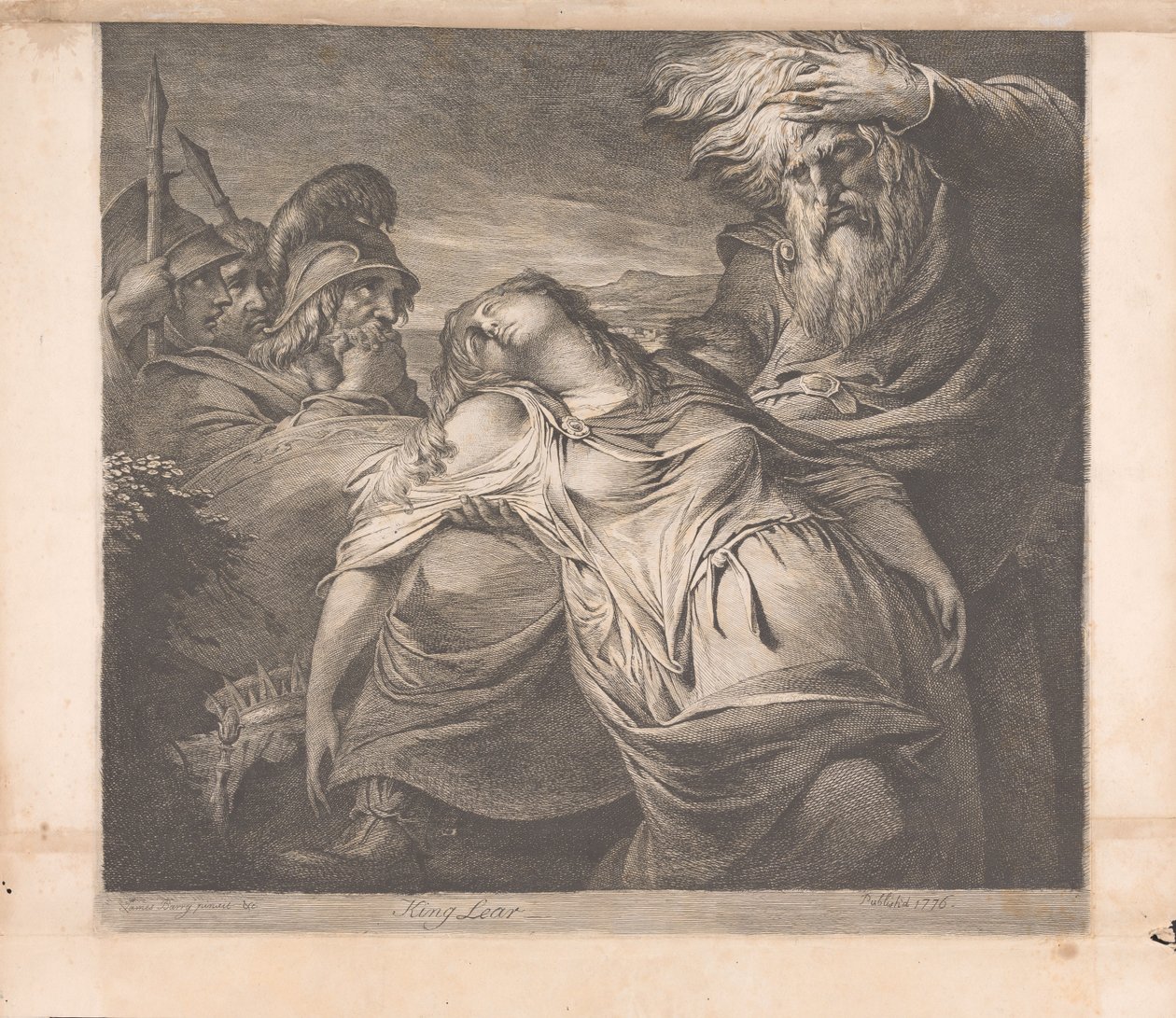 Lear király alkotó: James Barry