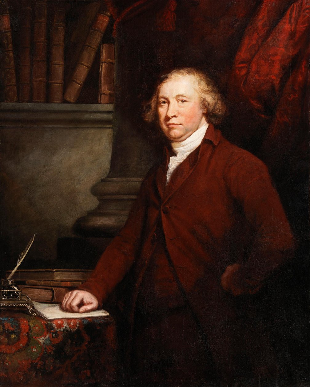 Edmund Burke (1729-1797) államférfi, szónok és író portréja alkotó: James Barry