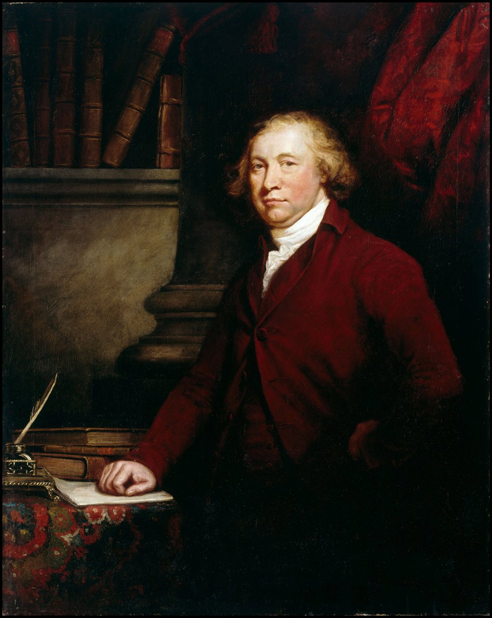 Edmund Burke (1730-1797) portréja, készítette: Barry, James (1741-1806). Olajfestmény. Ír Nemzeti Galéria alkotó: James Barry