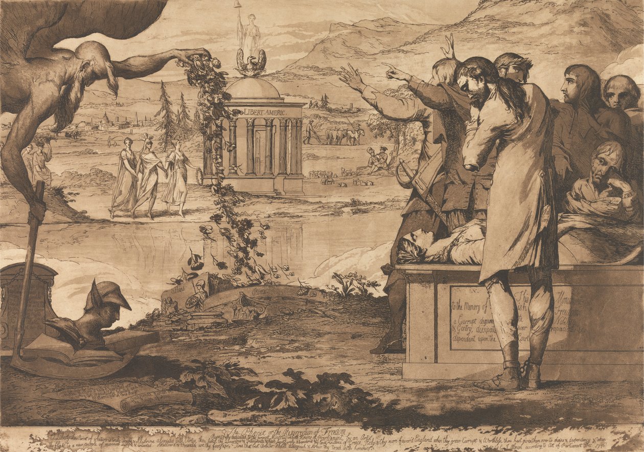 A Főnix avagy a szabadság feltámadása alkotó: James Barry