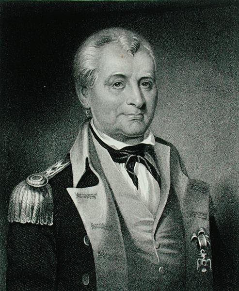 Lachlan McIntosh tábornok (1727-1806), metszett Henry Hoppner Meyer (1782-1847) (metszet) alkotó: James Barton (after) Longacre