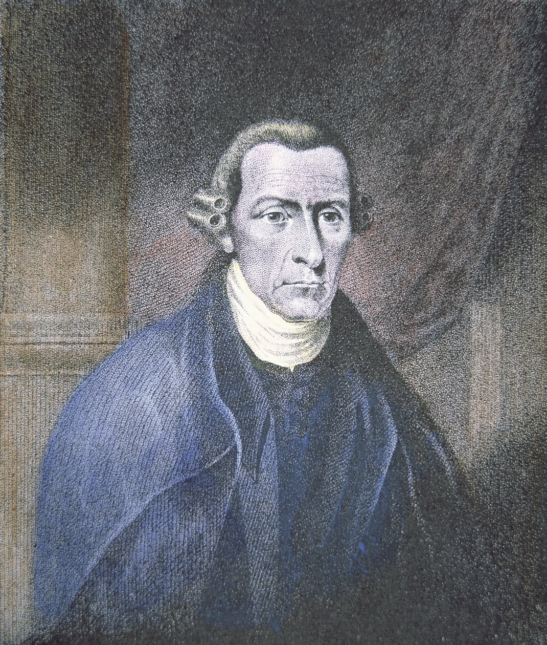 Patrick Henry (kézzel színezett gravírozás) alkotó: James Barton (after) Longacre