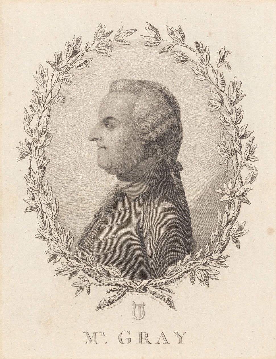 Thomas Gray úr alkotó: James Basire