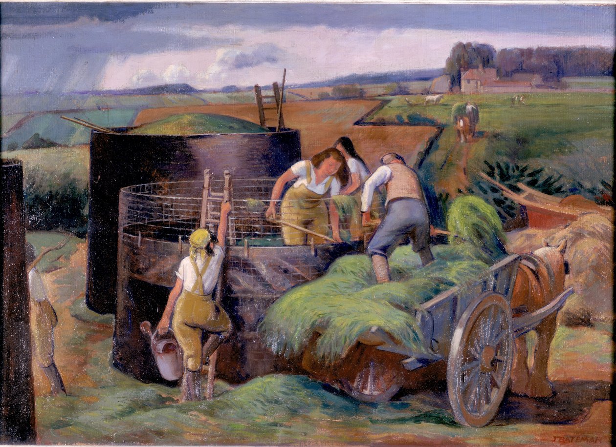 Szilázs, 1940 körül (olaj, vászon) alkotó: James Bateman