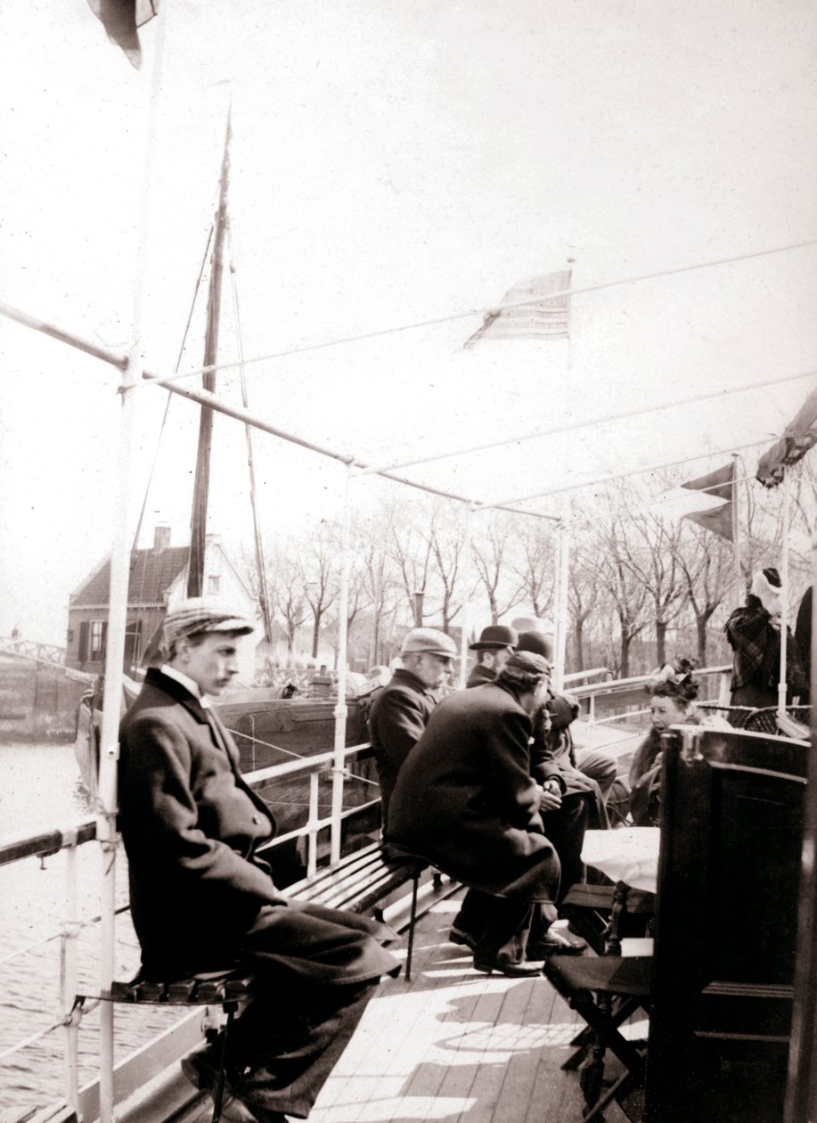 Hajóutasok, Broek, Hollandia, 1898. alkotó: James Batkin