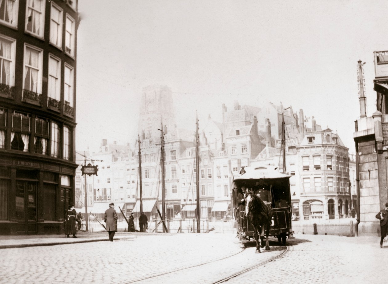 Lovas villamos, Rotterdam, 1898. alkotó: James Batkin