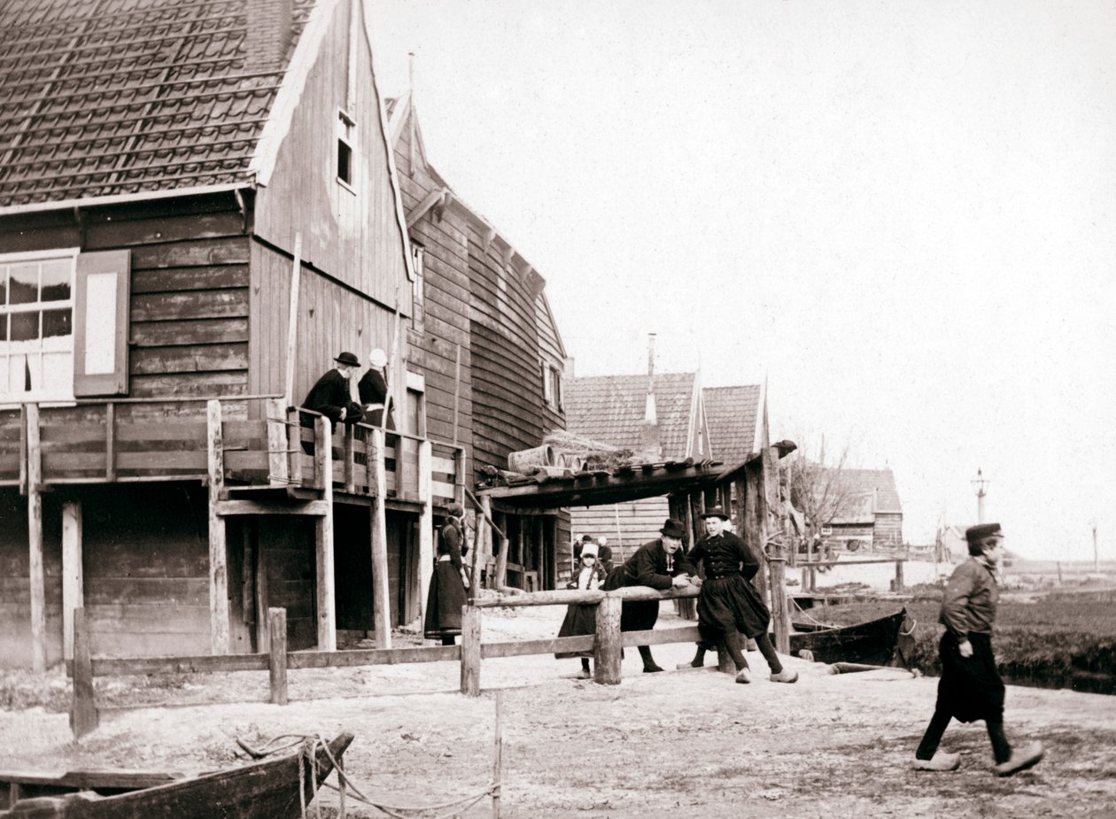 Marken-sziget, Hollandia, 1898 alkotó: James Batkin