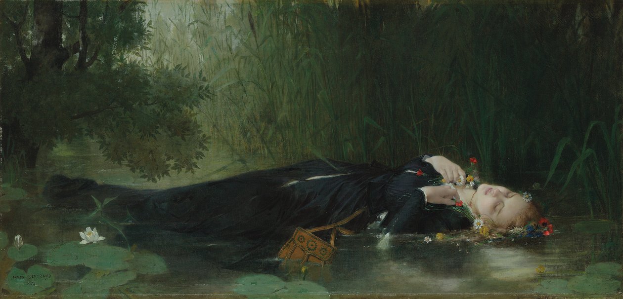 Ophelia alkotó: James Bertrand