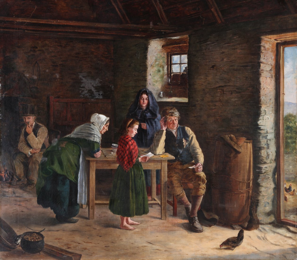 Levél Amerikából, 1875 alkotó: James Brennan