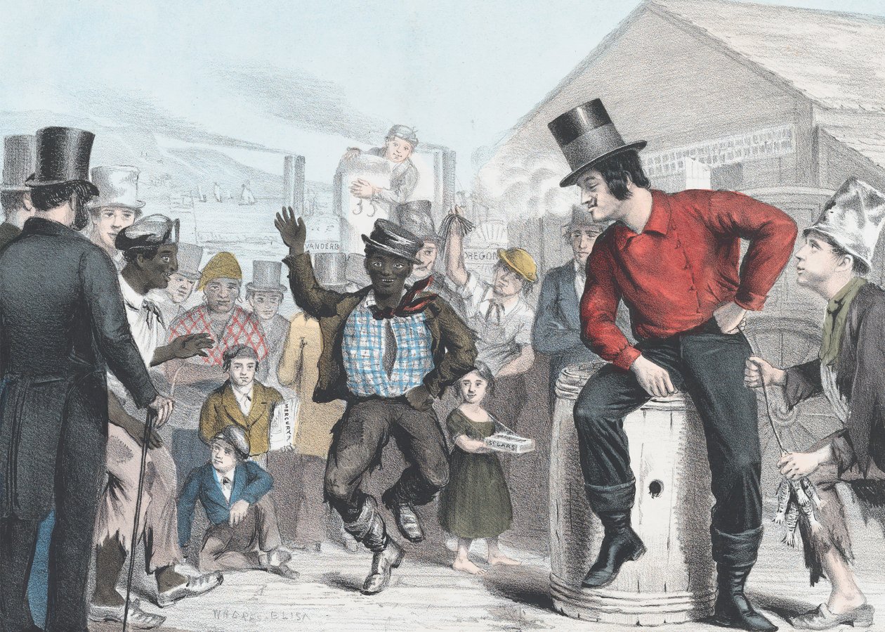 Angolnátánc, 1848. alkotó: James Brown