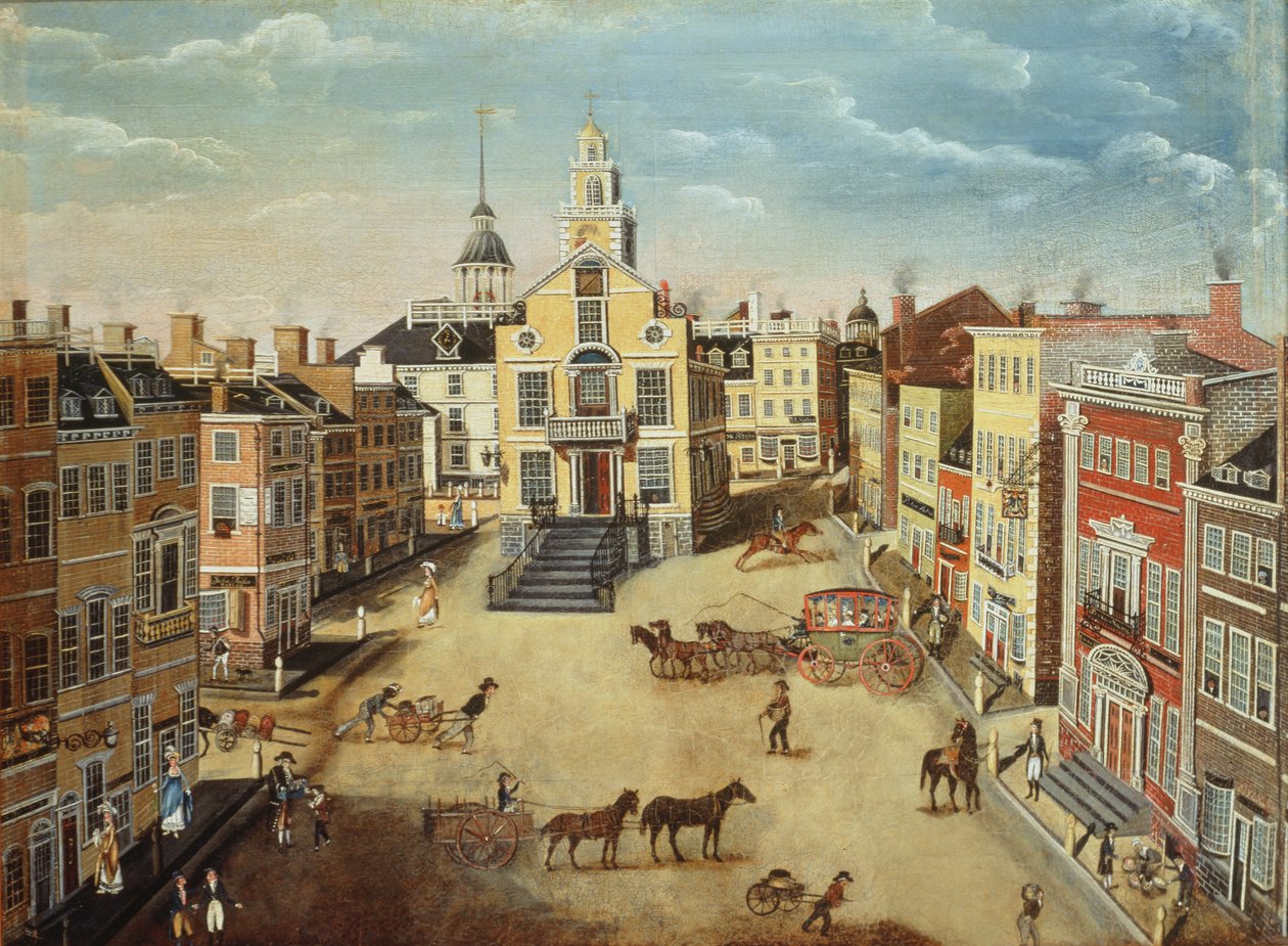 Old State House, Boston alkotó: James Brown Marston