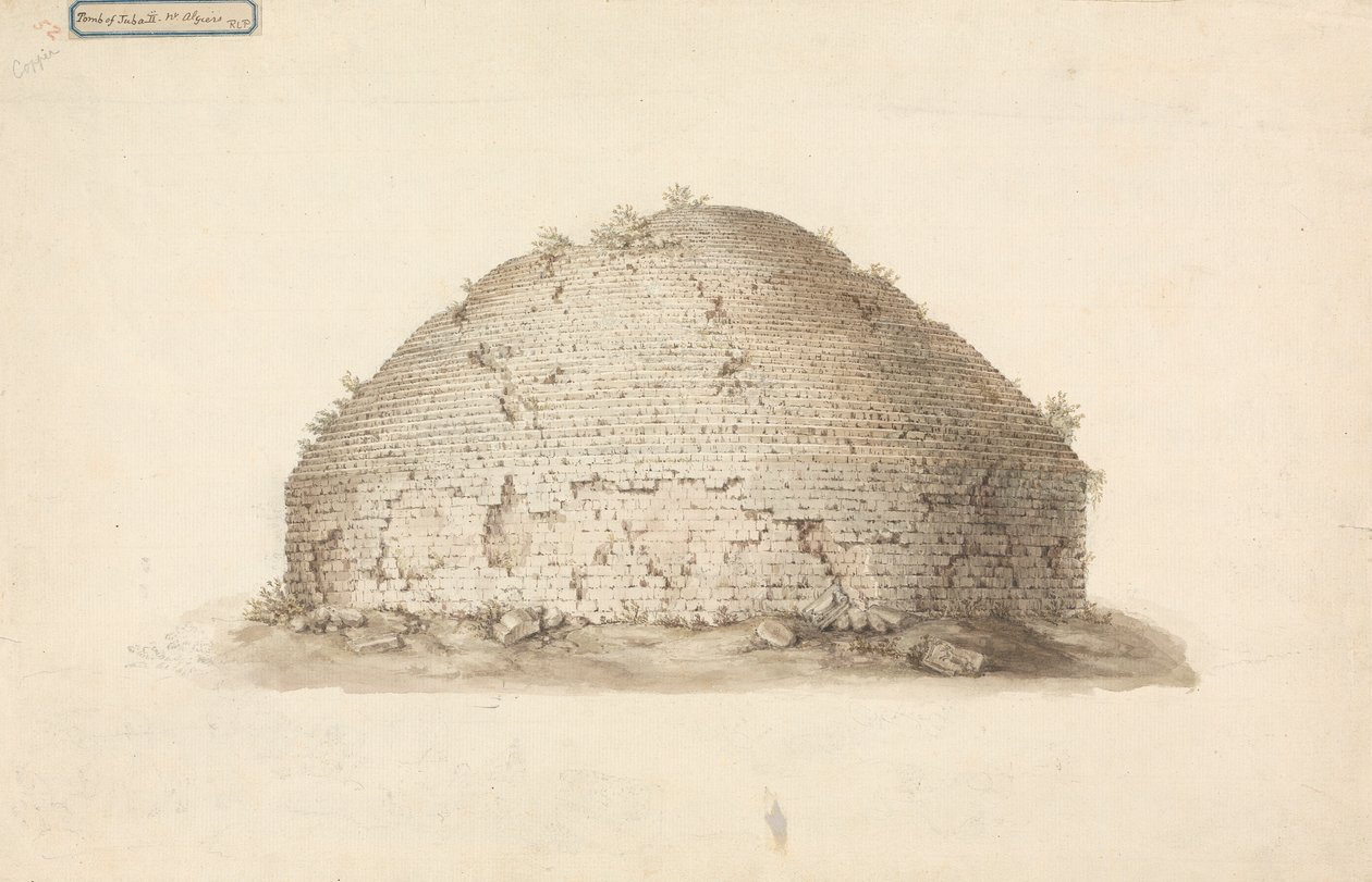 Juba II. sírja Algír közelében alkotó: James Bruce