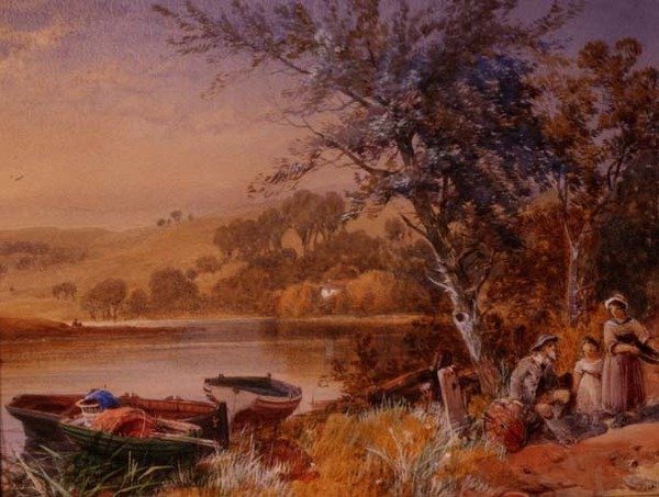 Tópart (56890 részlet) alkotó: James Burrell Smith
