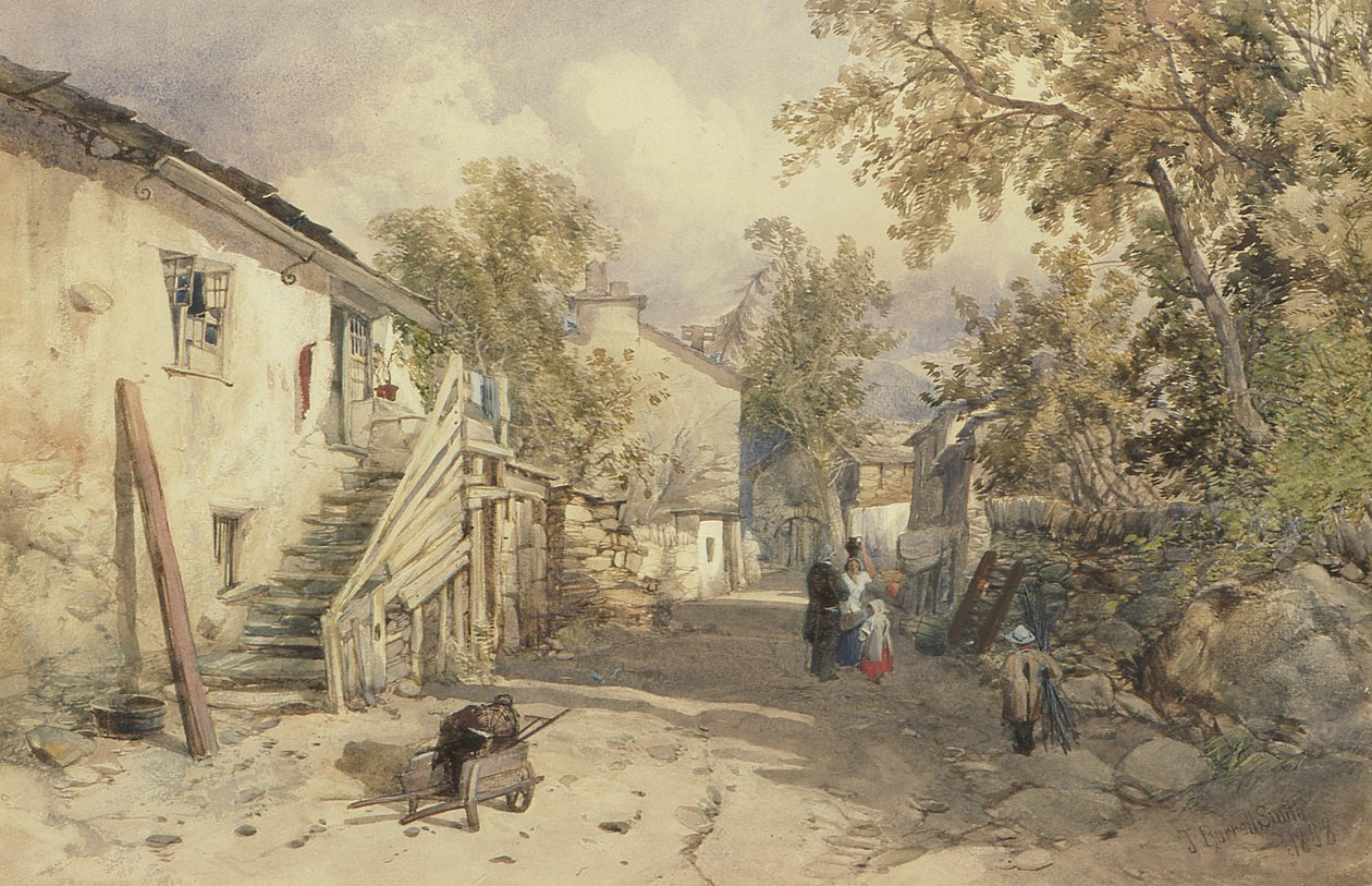Bowness faluja, Cumberland alkotó: James Burrell Smith