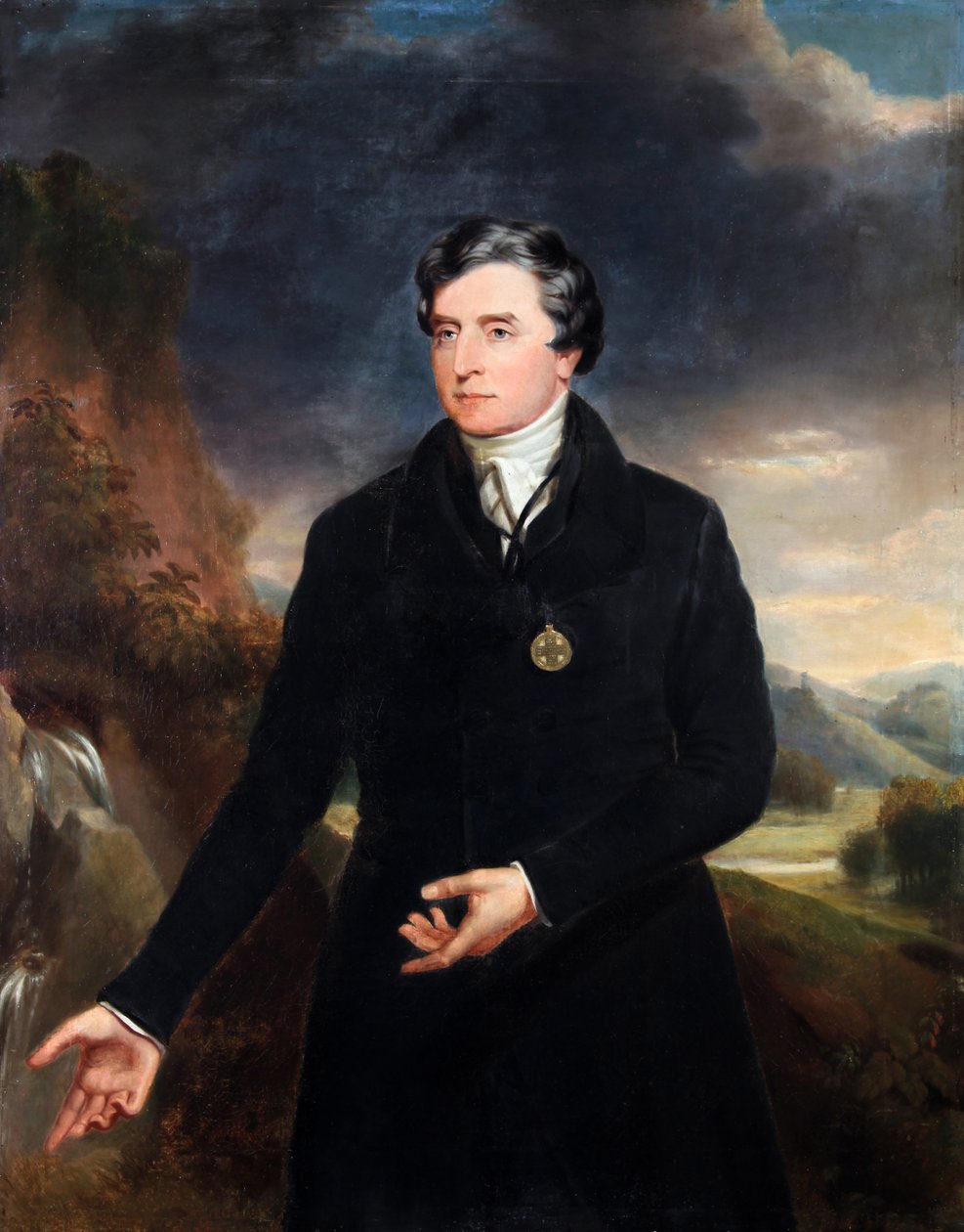 Theobald Mathew atya portréja, 1840 körül alkotó: James Butler Brenan