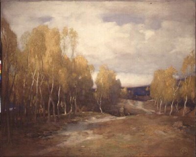 Moorland (akvarell) alkotó: James Cadenhead