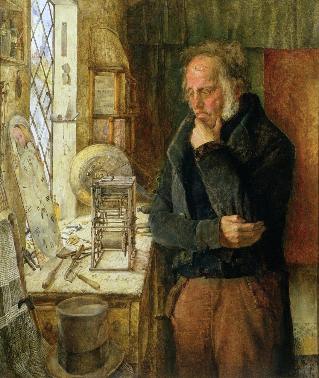 Falusi Órakészítőnk Problémamegoldás, 1859 körül alkotó: James Campbell