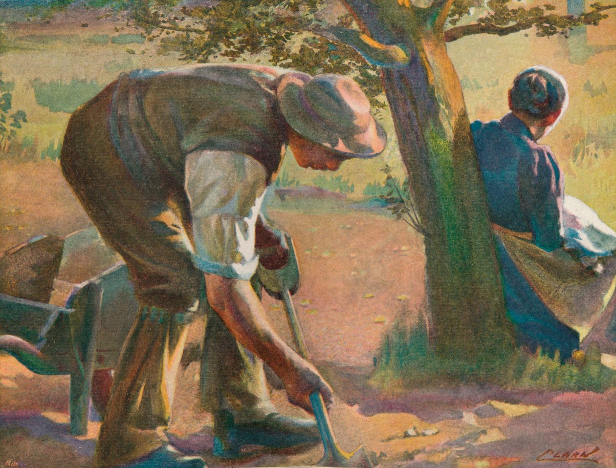 „Napfény”, 19. század alkotó: James Clark