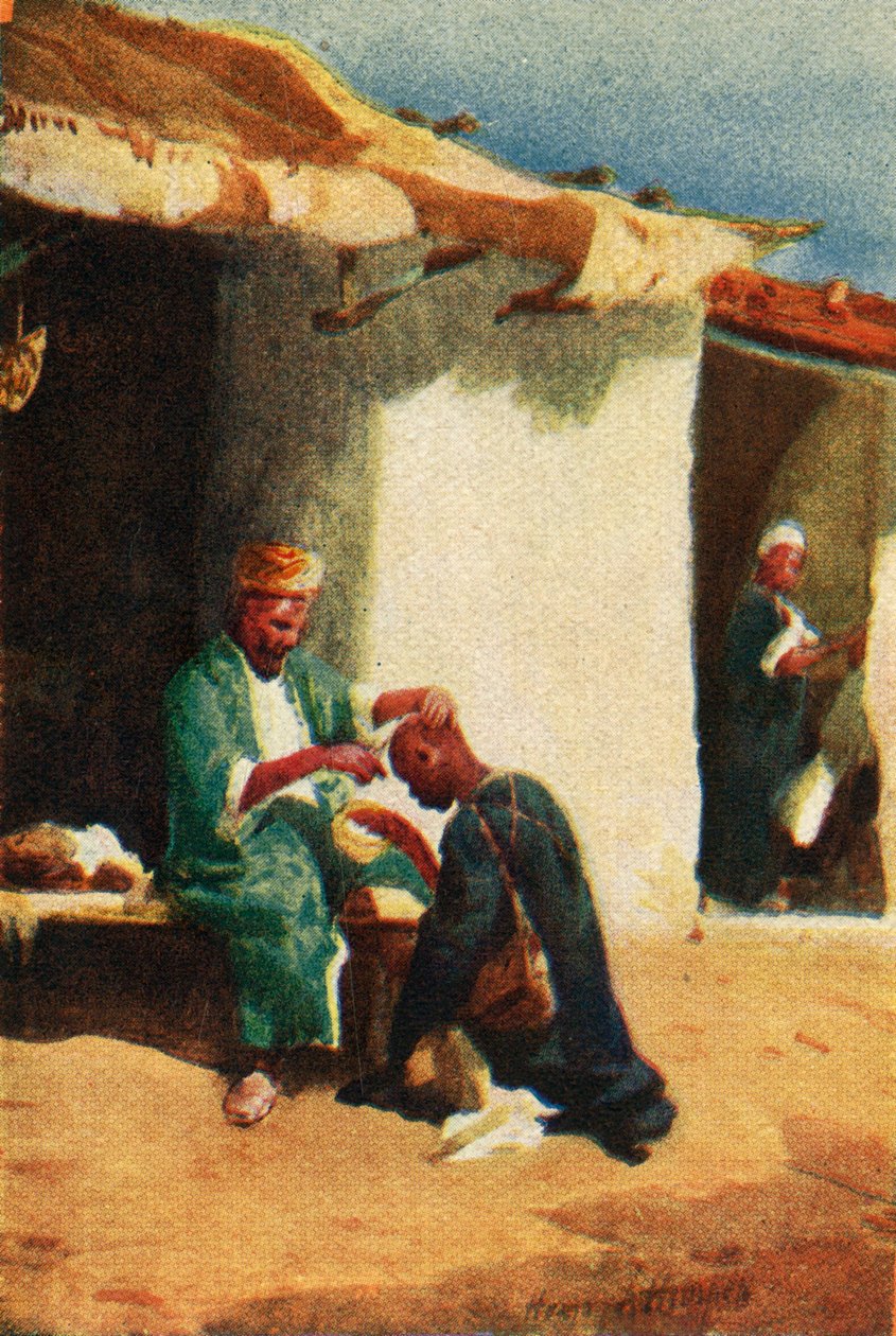 A fej borotválkozása – Acts xxi 24, 1924. Alkotók: James Clark, Henry A Harper. alkotó: James Clark and Henry A Harper