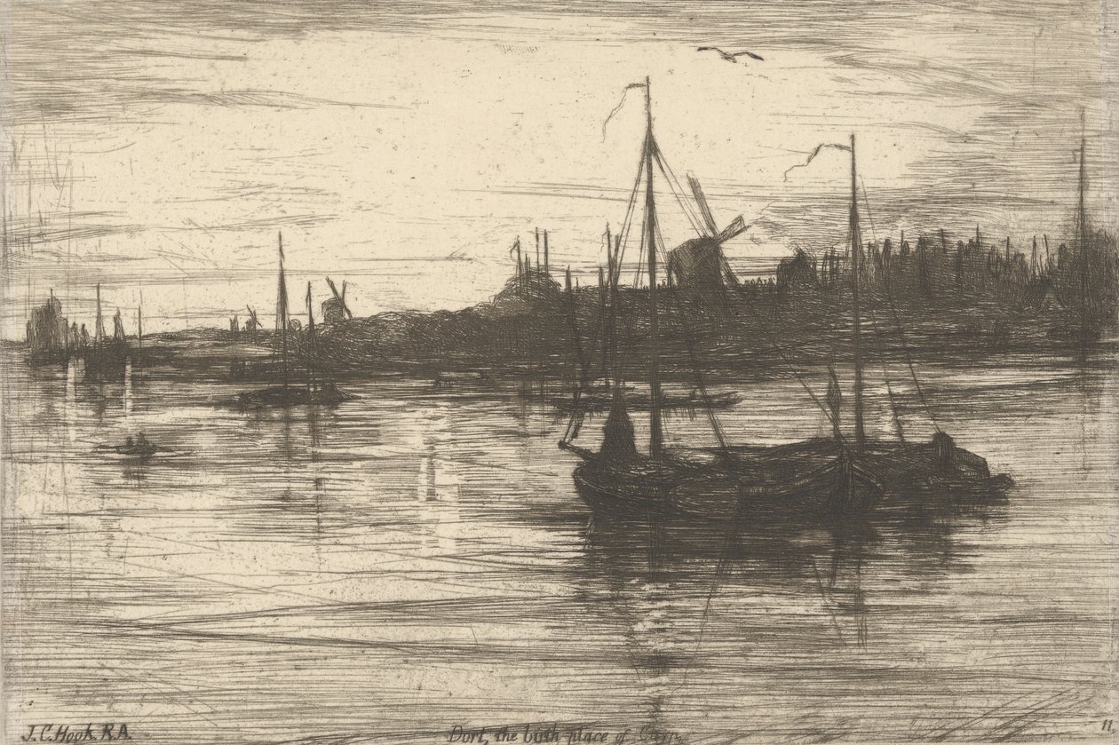 Dort, Cuyp szülőhelye alkotó: James Clarke Hook