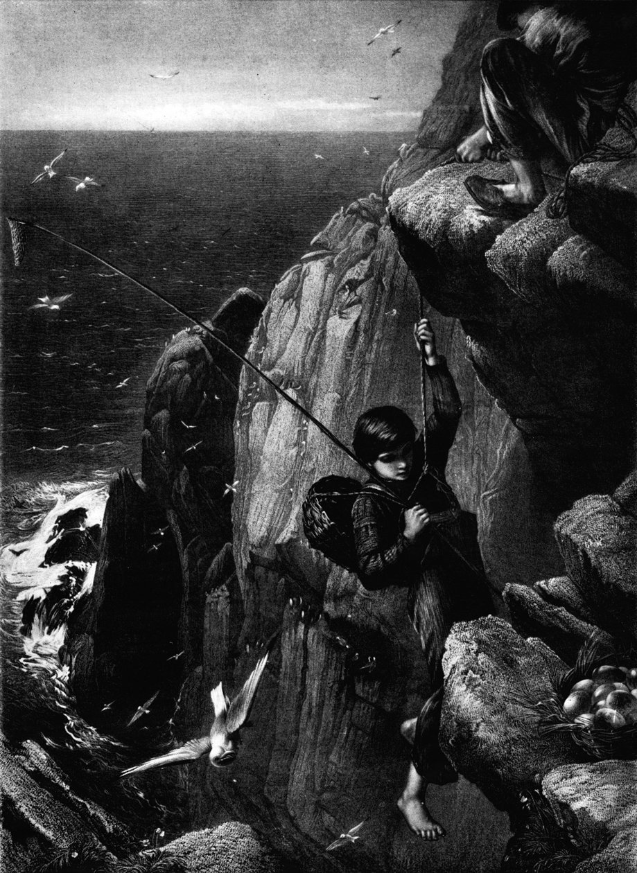 Tojásgyűjtők, 1873, 1911 alkotó: James Clarke Hook