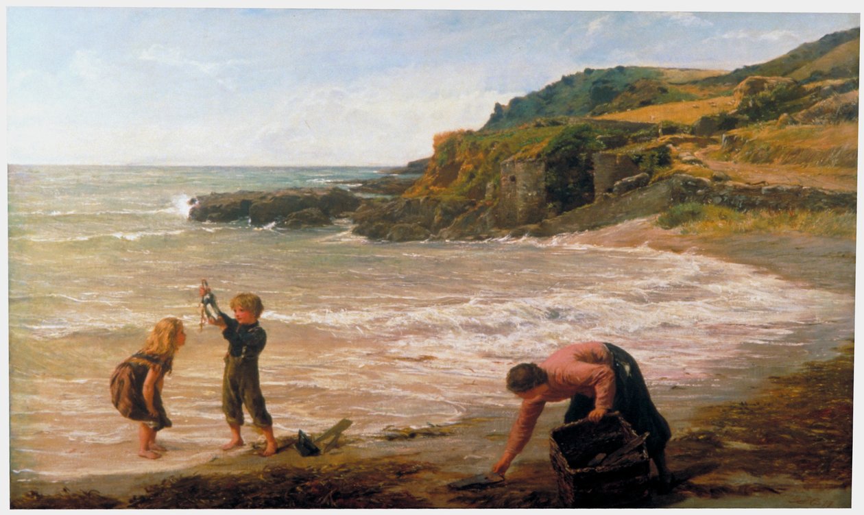 „Szó az eltűntektől”, 1877. alkotó: James Clarke Hook
