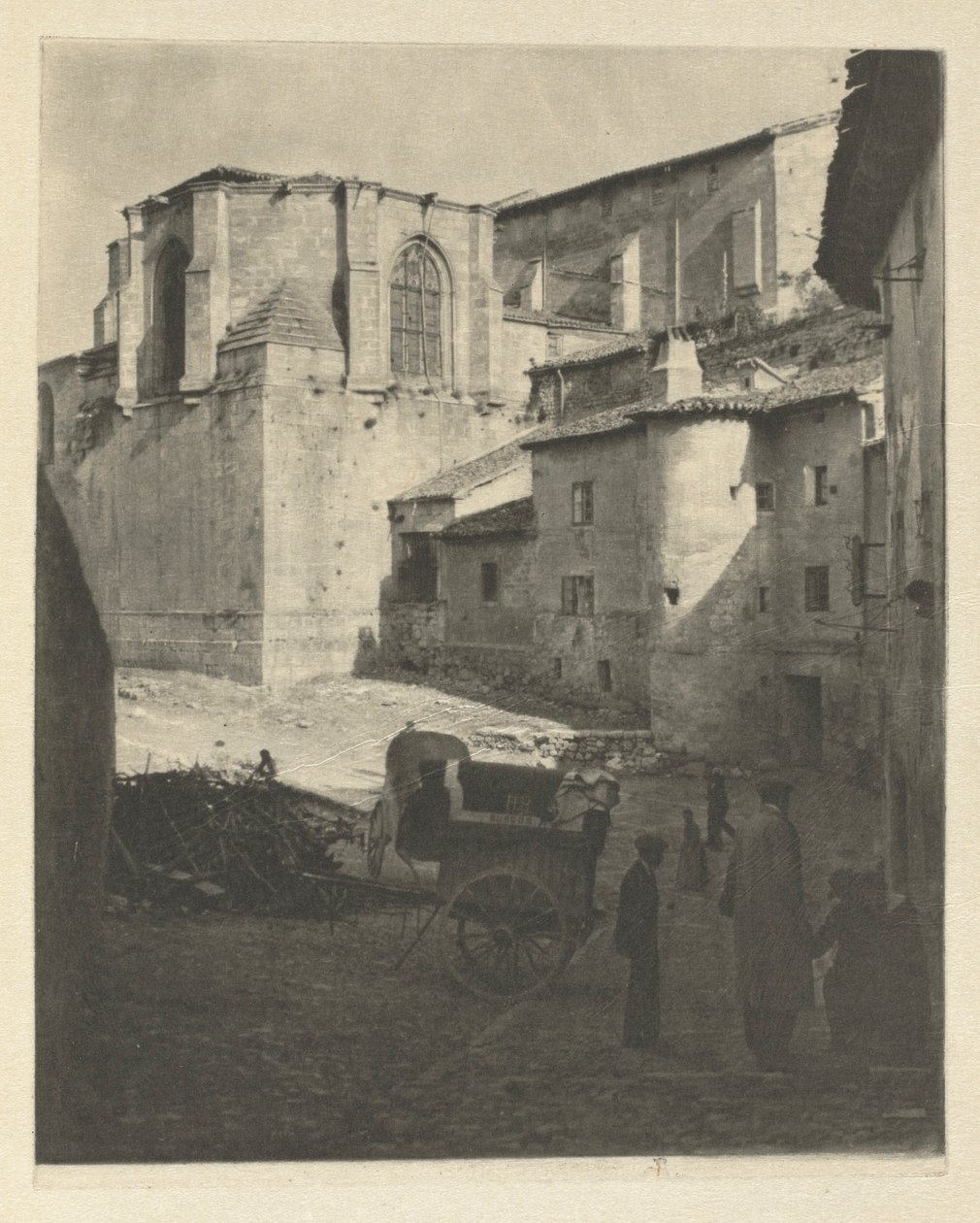 Kameramunka: Régi templom - Burgos, 1914. alkotó: James Craig Annan