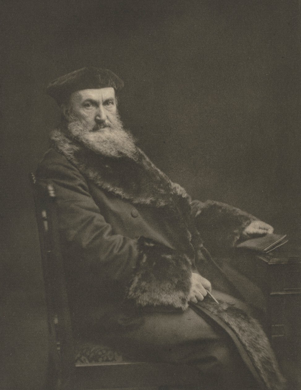 Kameramunka: Prof. John Young, a Glasgow Egyetemről, 1904. alkotó: James Craig Annan