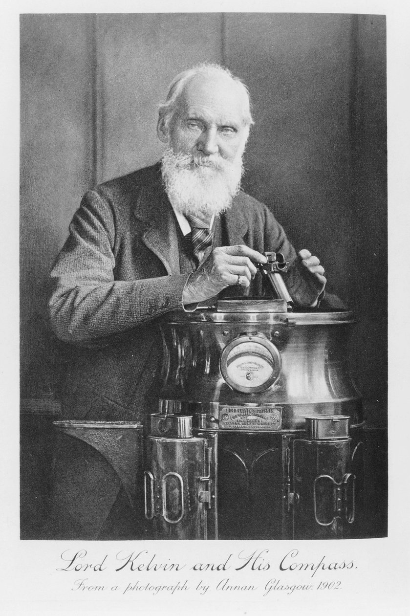 Lord Kelvin és iránytűje, 1902 alkotó: James Craig Annan