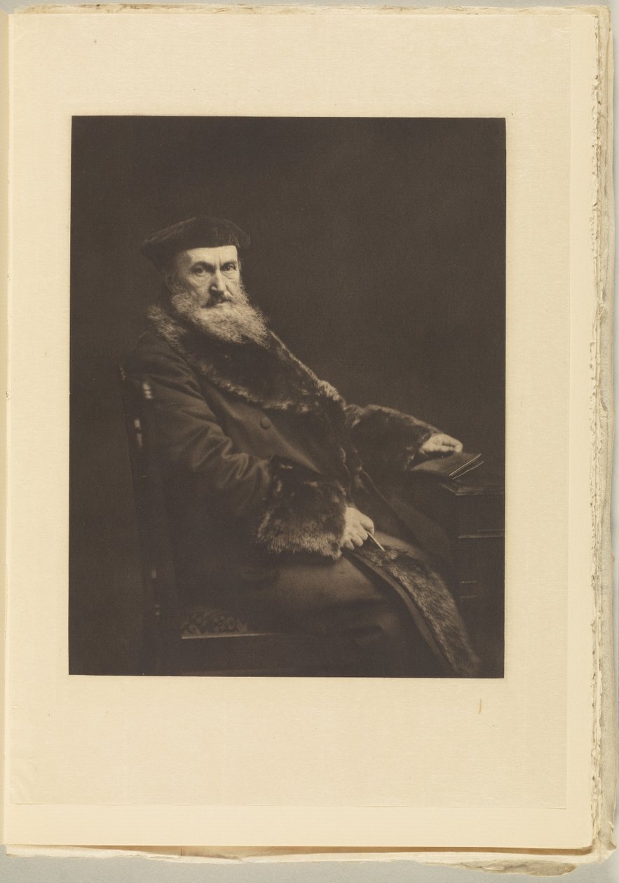 Prof. John Young, a Glasgow-i Egyetemről alkotó: James Craig Annan