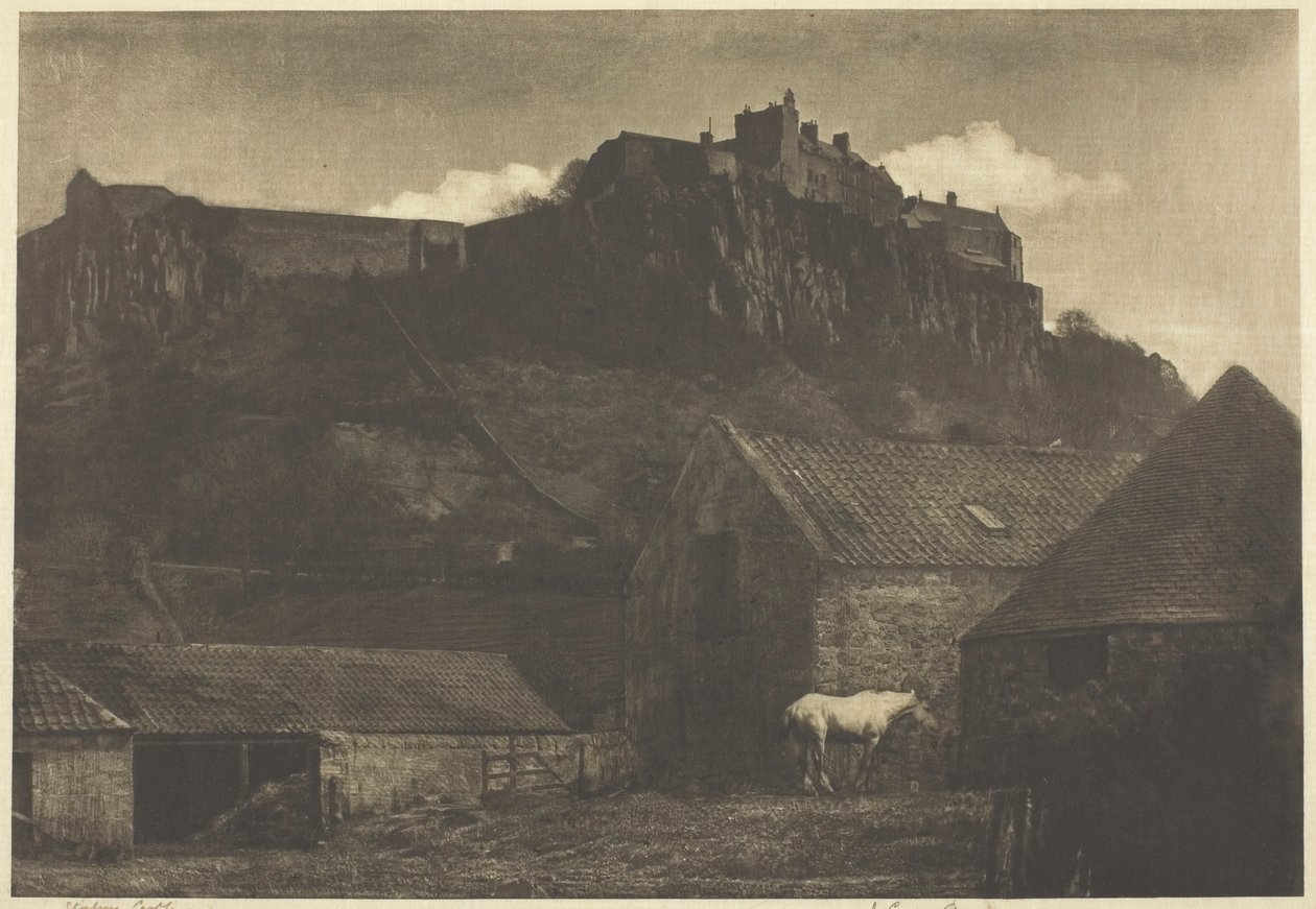 Stirling-kastély, c. 1903. alkotó: James Craig Annan