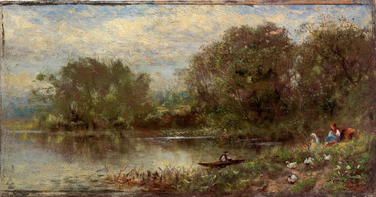"A makk" nevű tájkép alkotó: James Crawford Thom