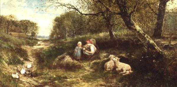 Rusztikus táj alkotó: James Crawford Thom