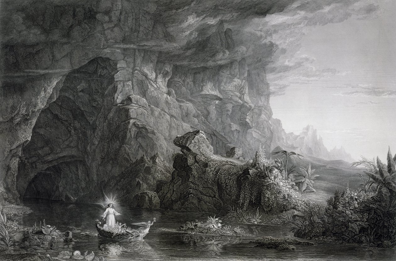 Az életút: Gyermekkor, c. 1855 alkotó: James David Smillie